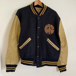 Notre Dame varsity jacket rare vintage 1960s size medium large college football